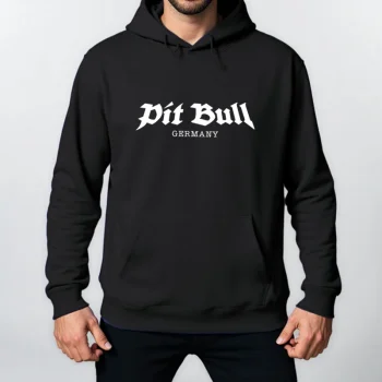 2025 New Autumn Winter Fashion Pitbull Germany Graphic Hooded Sweatshirts New In Hoodies Sweater Hoodie Hoodie Men'S Sportswear