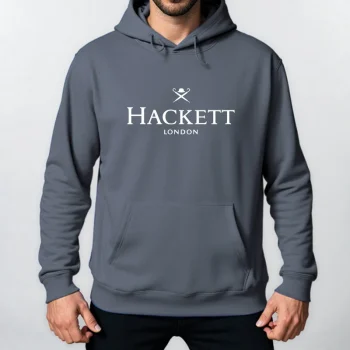 2025 Fashion New Men'S HACKETT Printed Hoodies Man Design Drawstring Hoodie Tops Harajuku Spring Autumn Hooded Streetwear