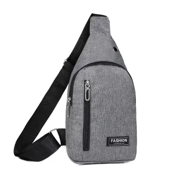 Nylon Chest Bag For Men Multifunctional Casual Fashion Trend Shoulder Bag For Outdoor Sports Versatile Crossbody Bag
