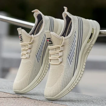 New mesh breathable one-foot hollow soft-soled soft-top casual shoes large-sized sports shoes