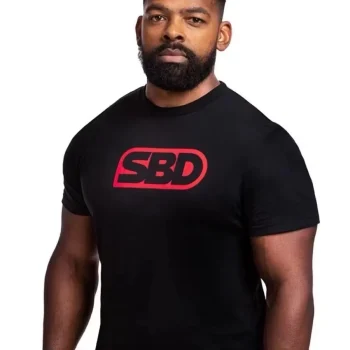 2025 New Summer The British SBD Hercules Competition Graphic Print T-shirt Is A Popular Short-sleeved Fitness and Sports T-shirt