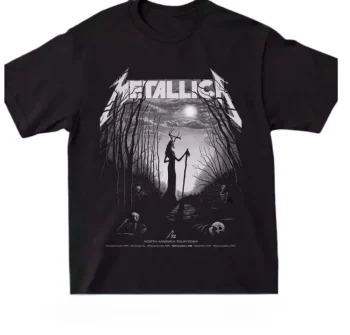 Metallica M72 North American Tour Event Stadium August 23 25 for Fans - Men's and Women's Casual Printed T-shirts for Daily Wear